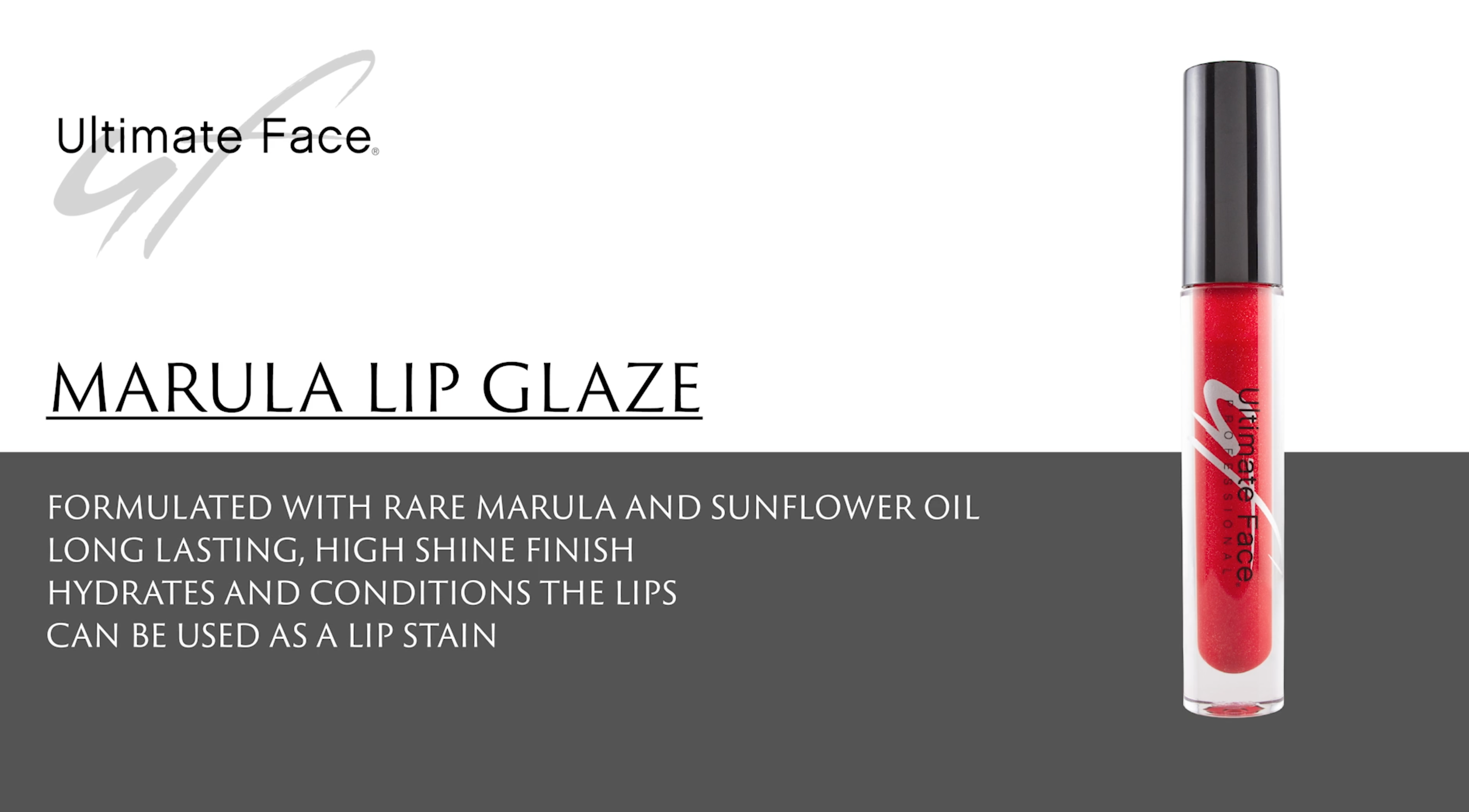 Ultimate Face Marula Oil Lip Glaze
