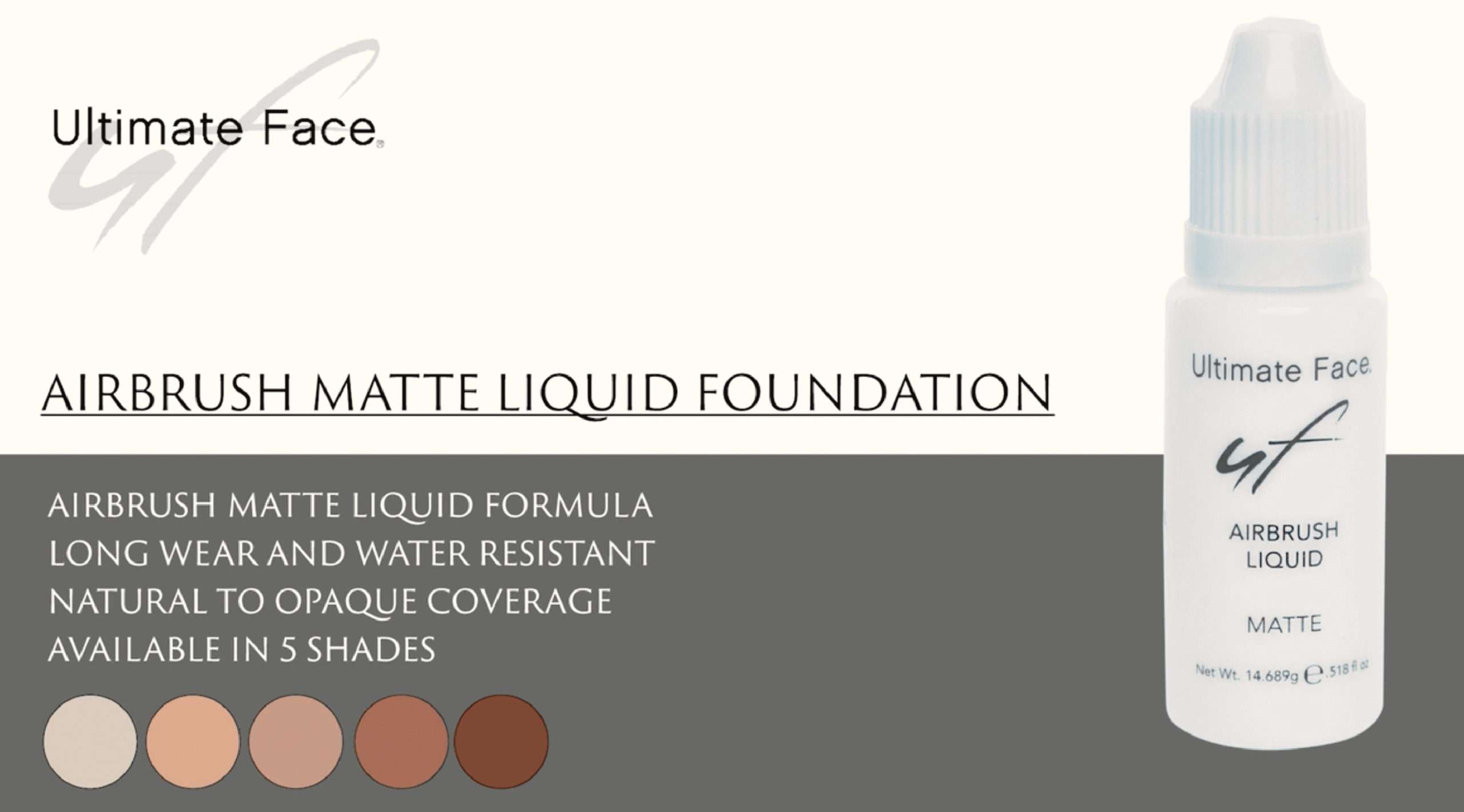 Ultimate Face Airbrush Matte Liquid Foundation