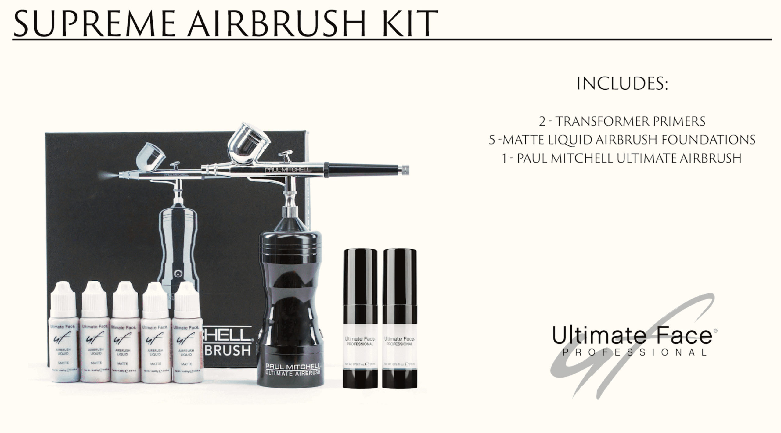 Ultimate Face Supreme Airbrush Kit